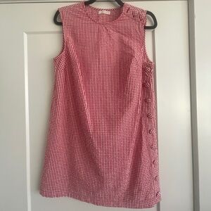 Doen Coralie Red Gingham Dress